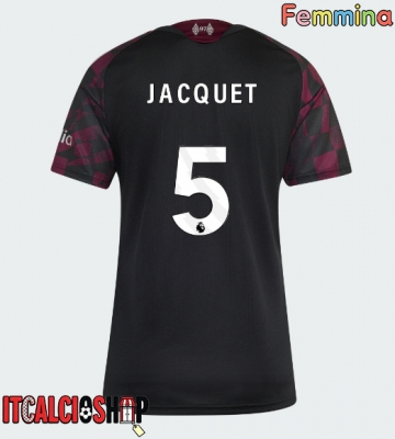 Liverpool Jeremy Jacquet #5 Terza Maglia Femmina 2026-27 Manica Corta